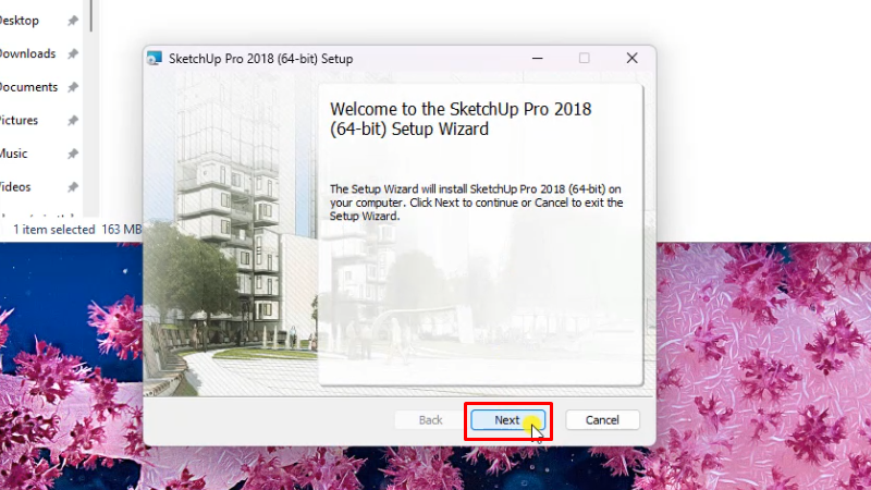 Sketchup 2018: Hướng Dẫn Chi Tiết Từ A-Z 13 Bấm Next